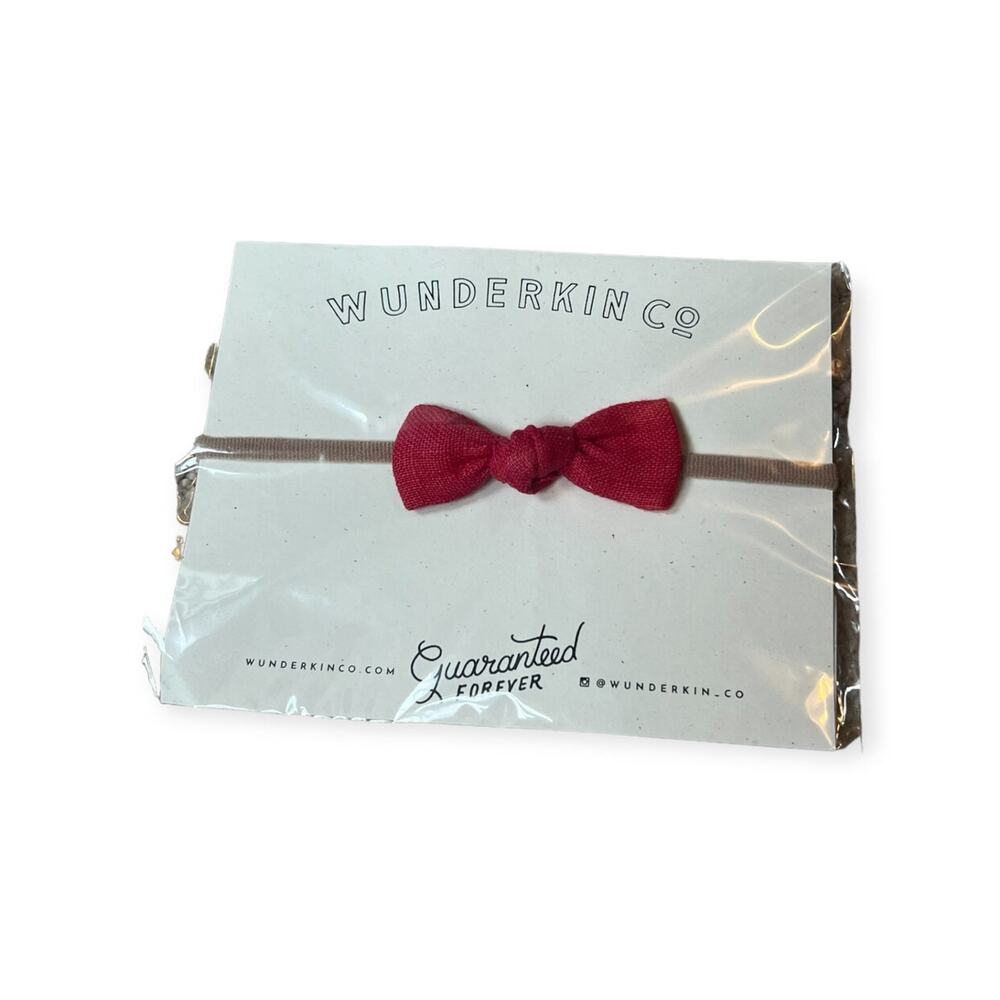 Wunderkin Baby Scarlet Petal Headband
